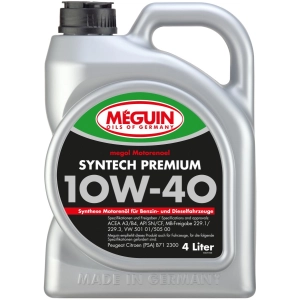 Aceite de motor Meguin Syntech Premium 10W-40 4L