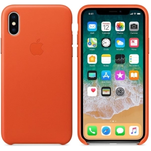 Apple Leather Case for iPhone X/Xs