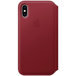 Estuche Apple Leather Folio for iPhone X/Xs