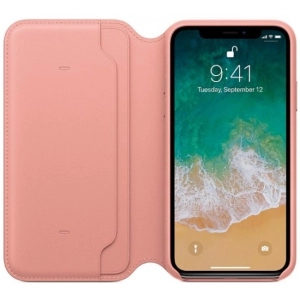 Apple Leather Folio for iPhone X/Xs