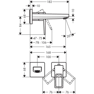 Hansgrohe Metropol 74525000