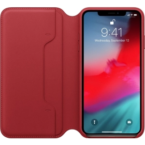 Apple Leather Folio for iPhone Xs Max