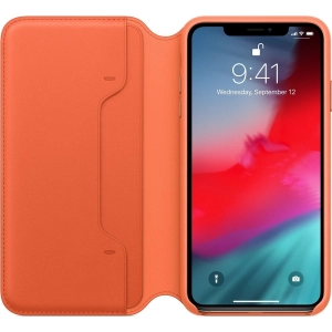 Apple Leather Folio for iPhone Xs Max