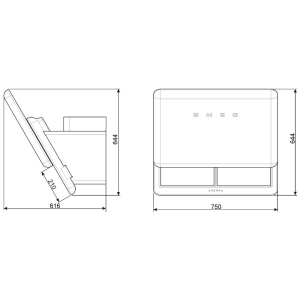 Smeg KFAB75CR