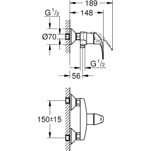 Grohe BauCurve 23631000