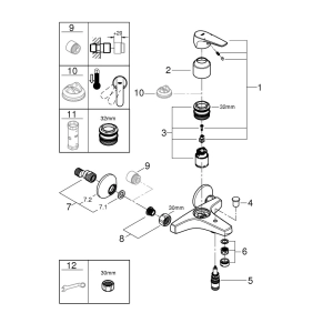 Grohe BauFlow 23601000