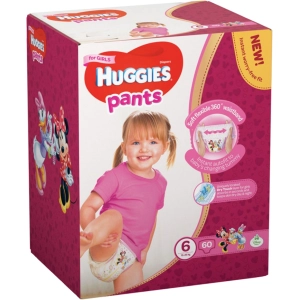 Pañales Huggies Pants Girl 6 / 60 pcs