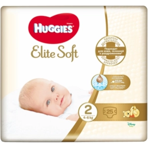 Pañales Huggies Elite Soft 2 / 25 pcs