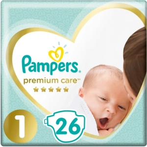 Pañales Pampers Premium Care 1 / 26 pcs