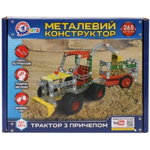 Constructor Tehnok Tractor with Trailer 4876