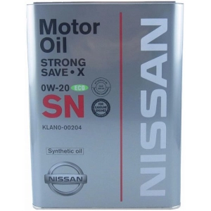 Aceite de motor Nissan Strong Save-X 0W-20 4L