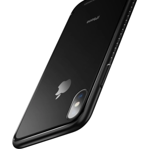 BASEUS See-through Glass Case for iPhone Xs Max