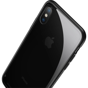 BASEUS See-through Glass Case for iPhone Xs Max