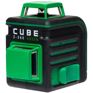 Nivel / nivel / telémetro ADA CUBE 2-360 GREEN PROFESSIONAL EDITION