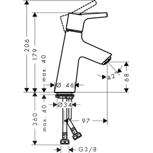 Hansgrohe Talis S 72011000