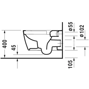 Duravit ME by Starck 45290900A1