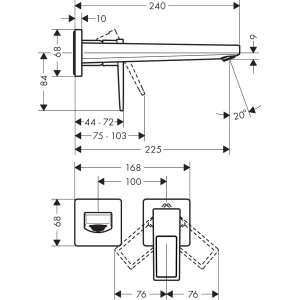 Hansgrohe Metropol 74526000