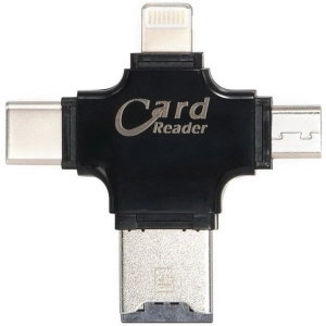 Coteetci 4 in 1 Card Reader