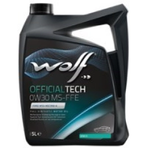 Aceite de motor WOLF Officialtech 0W-30 MS-FFE 5L