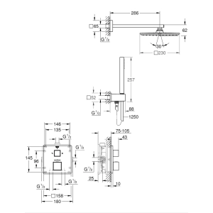 Grohe Grohtherm Cube 34741000