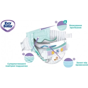 Evy Baby Diapers 2 / 80 pcs