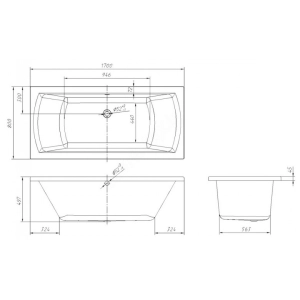 Volle Teo 170x80