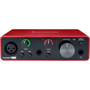 DAC Focusrite Scarlett Solo 3º Gen