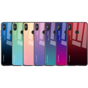 Becover Gradient Glass Case for Redmi 7