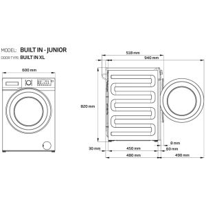 Beko WITV 8712 X0W