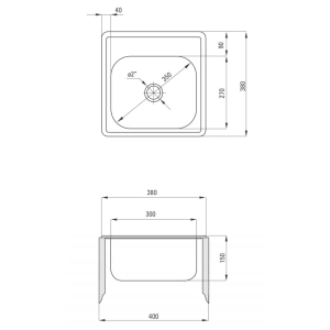 Deante Techno ZMU 0100