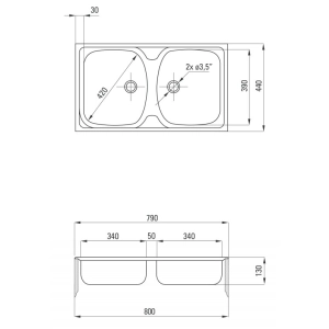 Deante Techno ZMU 0200