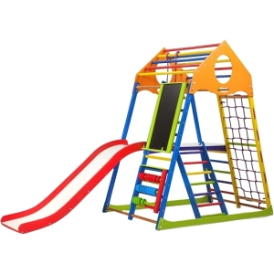 Parque infantil SportBaby KindWood Color Plus 3