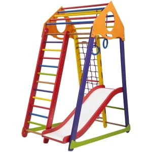 Parque infantil SportBaby ​​BambinoWood Color Plus 1