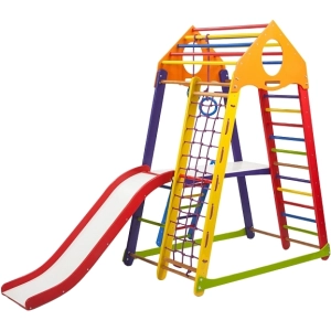 Parque infantil SportBaby ​​BambinoWood Color Plus 2