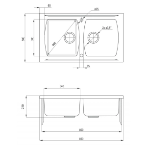 Deante Lusitano ZCL 6203