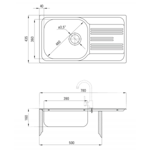 Deante Tango ZM5 011P