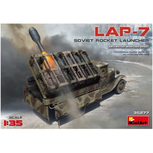 Maqueta MiniArt LAP-7 Soviet Rocket Launcher (1:35)