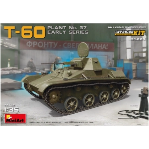 Maqueta MiniArt T-60 Plant N.37 Early Series (1:35)