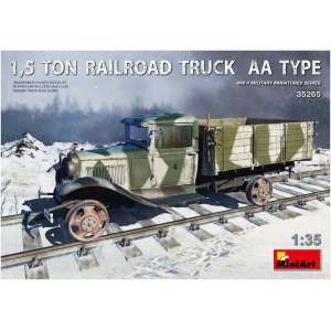 Maqueta MiniArt 1.5 Ton Railroad Truck AA Type (1:35)