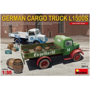 Montaje modelo MiniArt German Cargo Truck L1500S (1:35)