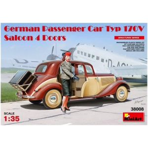 Montaje modelo MiniArt German Passenger Car Typ 170V Saloon 4 Doors (1:35)