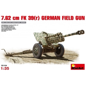 Maqueta MiniArt 7,62 cm FK 39(r) German Field Gun (1:35)