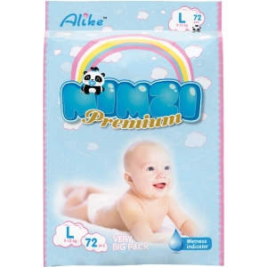 Pañales Alike Mimzi Premium L / 72 pcs