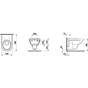 Inodoro Laufen Pro 8669500000001