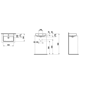 Lavabo Laufen Pro S 816961