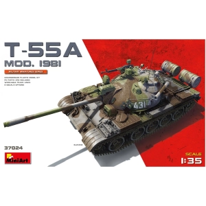 Modelo de colección MiniArt T-55A Mod. 1981 37024 (1:35)