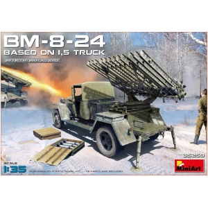 Maqueta MiniArt BM-8-24 Bassed on 1,5 Truck (1:35)