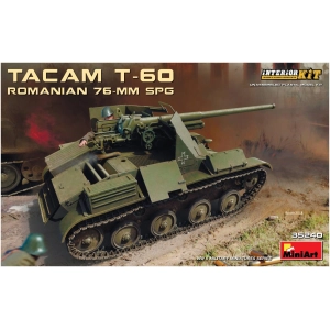 Maqueta MiniArt Tacam T-60 Romanian 76-mm SPG (1:35)