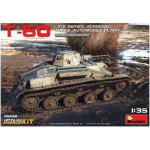 Maqueta MiniArt T-60 Late Series Screened Gorky Automobile Plant (1:35)