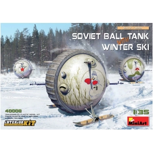 Construir modelo MiniArt Soviet Ball Tank with Winter Ski (1:35)